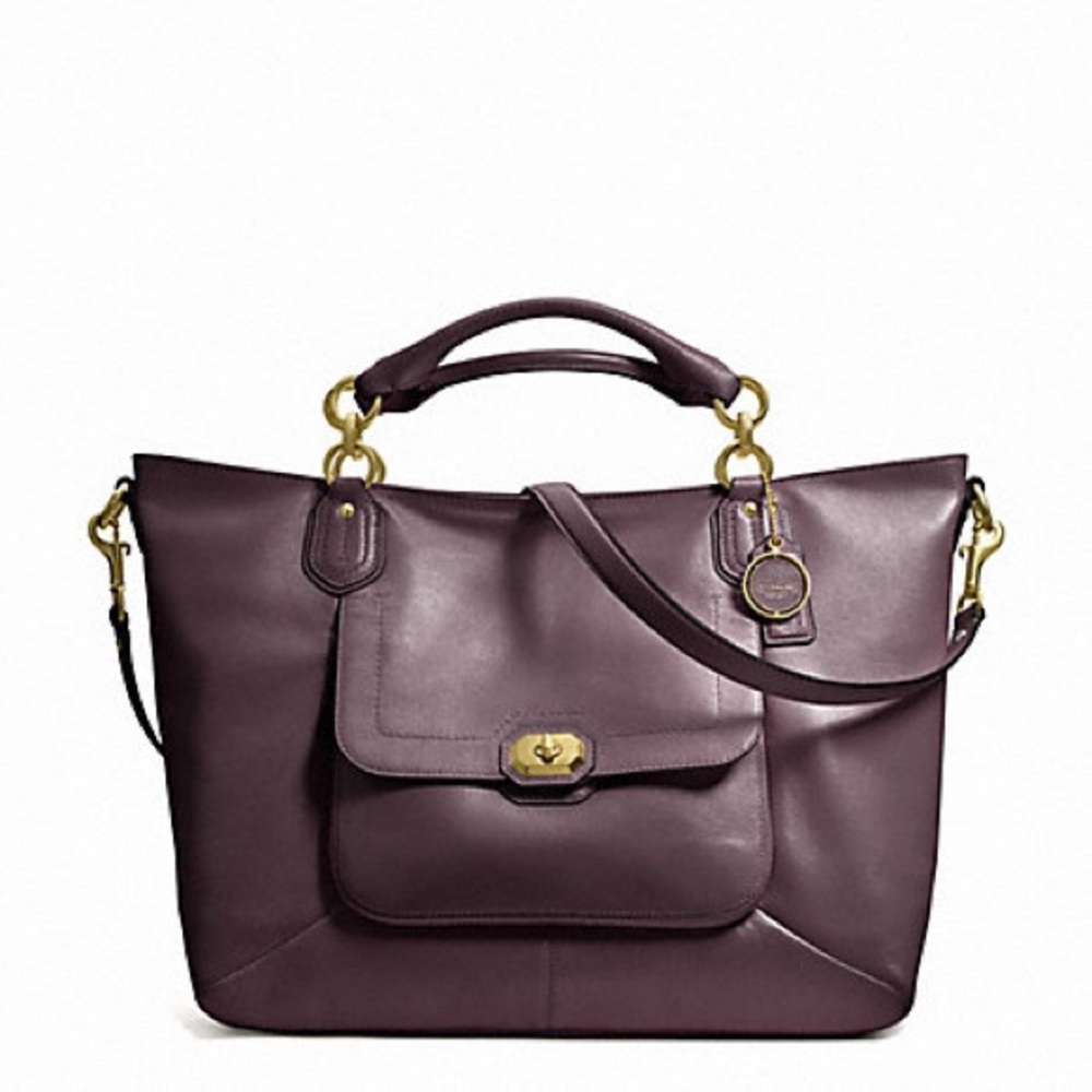 Coach Campbell Leather Izzy Satchel
